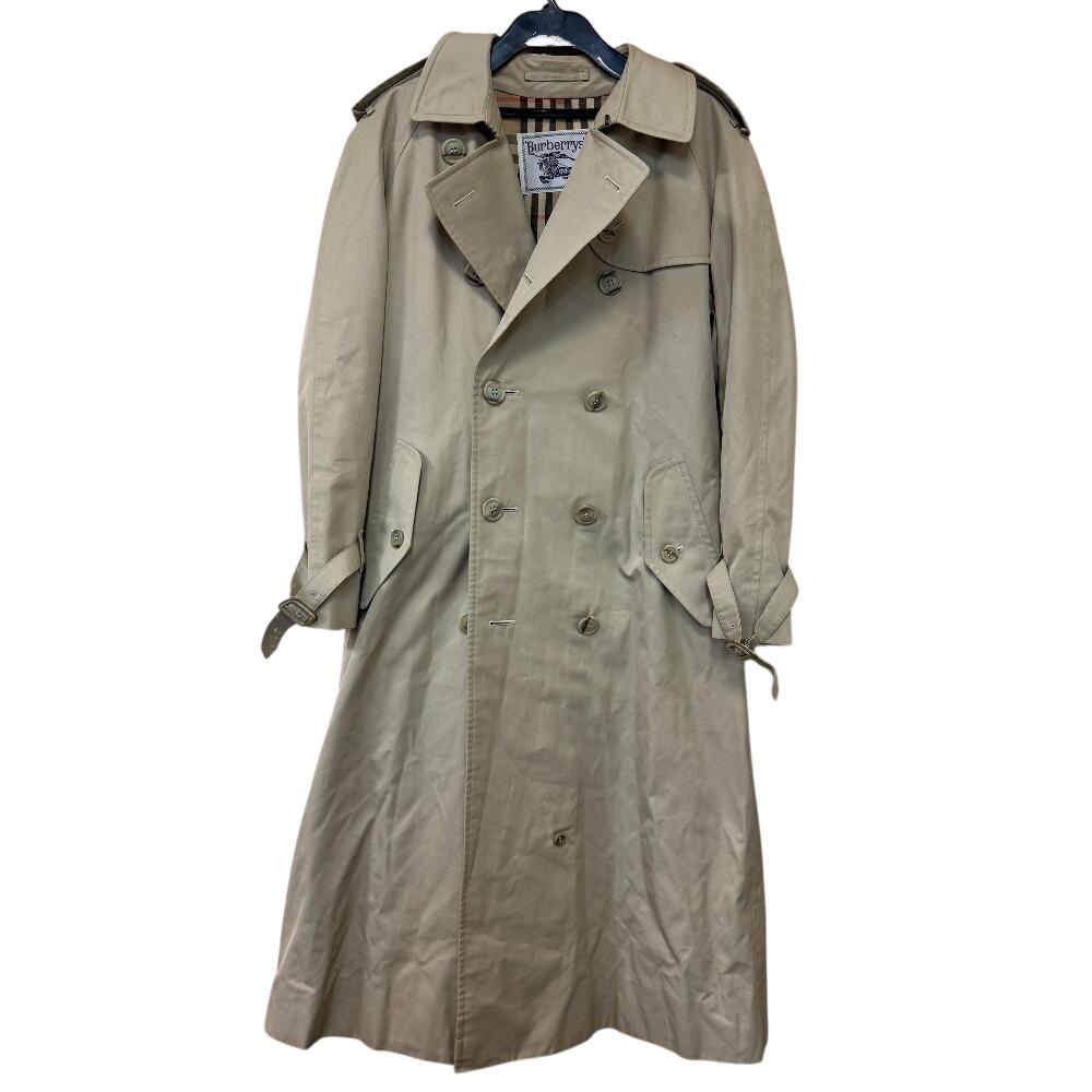 BURBERRY vintage Nova check lining cotton trench coat beige cotton Women Used