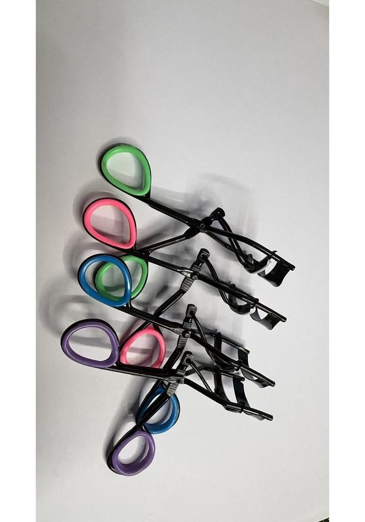 Wide-Angle Eyelash Curler & Tweezers - for Curling False Eyelashes and Natural Brows