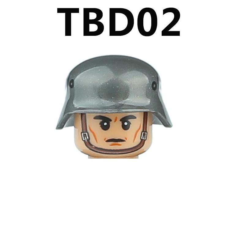 WW2 Military German Soldiers Figures Building Blocks Army Infantry Warrior Gunner Armour Cannon Weapons Bricks Toys For Kids