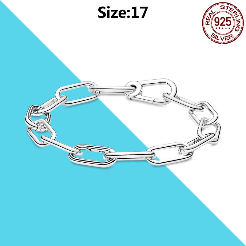 925 Silver Me Series Eye Medallion Pendant Charms for Bracelet Necklace DIY Link Earring Styling Two-ring Connector Jewelry