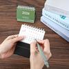2 Pcs Small Desk Calendar 2026 Mini Desk Calendar July 2025 to Dec 2026 Standing Flip Small Desks Calendars 250 GSM Thick Paper Twin-Wire Binding for