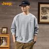 Jeep Men's Relaxed Fit Crew Neck Sweatshirt