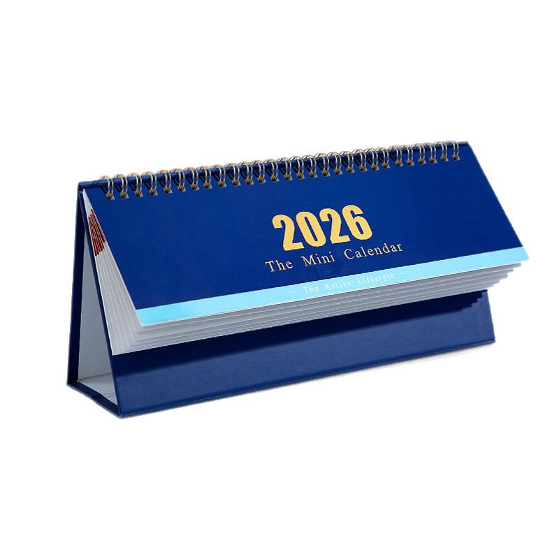 2026 Mini-Tischkalender: Anpassbares Desktop-Ornament & Monatsplaner