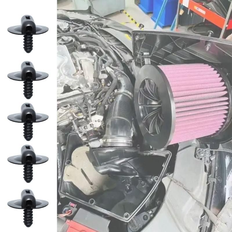 Motorbefestigungsklammern Schnellverschlussmechanismus Hochbelastbarer Kunststoff Luftfilterhalteklammern Sicher für WHT000155