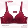 European & American Plus Size Lace Underwire Sexy Bra - Adjustable Fit