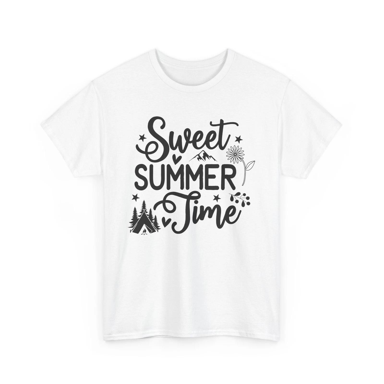 

Sweet Summer Time T-Shirt | Nature Beauty & Vibrant Colors Tee | Spring Vibes M