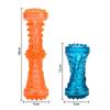 Durable Rubber Dog Bone Toy Bite Resistant Toothbrush Chew Toy Teeth Grinding Interactive Puppy Play Training Game Toy