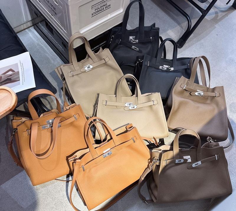 The First Layer of Cowhide Modified Casual  Tote Bag (S12-52764)