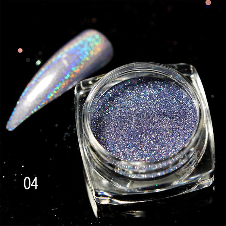Fantasy Laser Nail Art Glitter: Classic Magic Mirror Powder