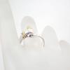 [Used] TIFFANY 925/750 Hook & Eye Ring/Size 16/j45-8