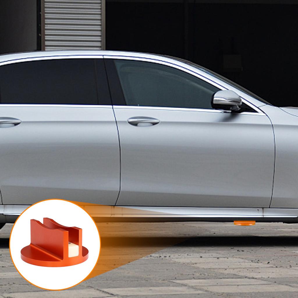 Magnetic Jacking Pad Pinch Weld Adapters Slotted Pinch Weld Pad Stable Support Frame Lifting Accessories Easy to Use