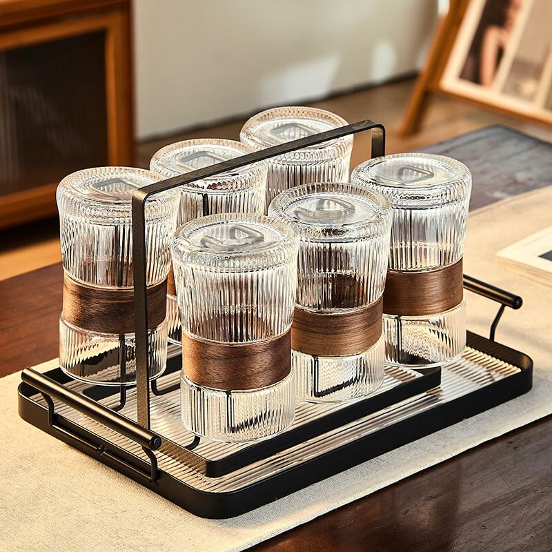 High Borosilicate Heat-Resistant Glass Tea Cup Set