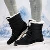Snow Boots Women'S Winter Velvet Thickened Northeast Cotton Shoes Waterproof And Non-Slip Outdoor Skiing Outdoor Medium Tube Cold-Proof Boots