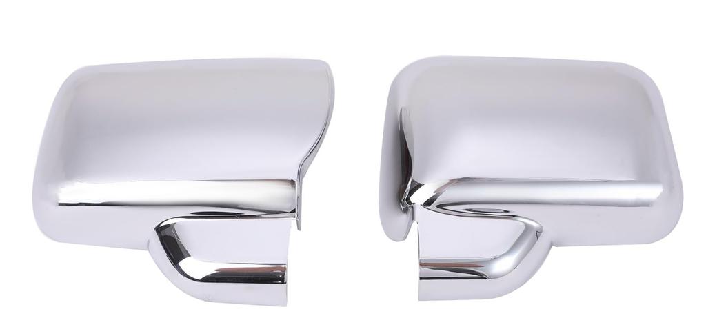 Daihatsu Door Mirror Covers for Hijet Truck Silver Left and Right Universal Custom Jumbo S500P/S510P, Chrome, Set, Dress-Up Parts, Aftermarket,