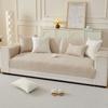 Modern Simple Pure Cotton Sofa Cushion, Summer Fabric Non-Slip Sofa Cover Cover, Universal In All Seasons, Full Cover Sofa Towel
