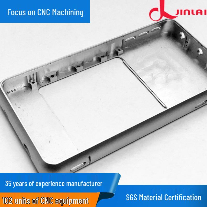 Four-Axis CNC Machined Aluminum Mobile Phone Shell - Custom Finishing & Free Sample Proofing Finishing