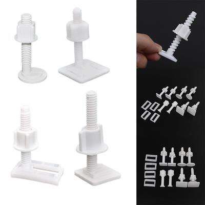 2pcs Toilet Lid Bolt Toilet Installation Fixing Screw Connection Hinge Old Style Toilet Cover Screw Fixed Installation Repair