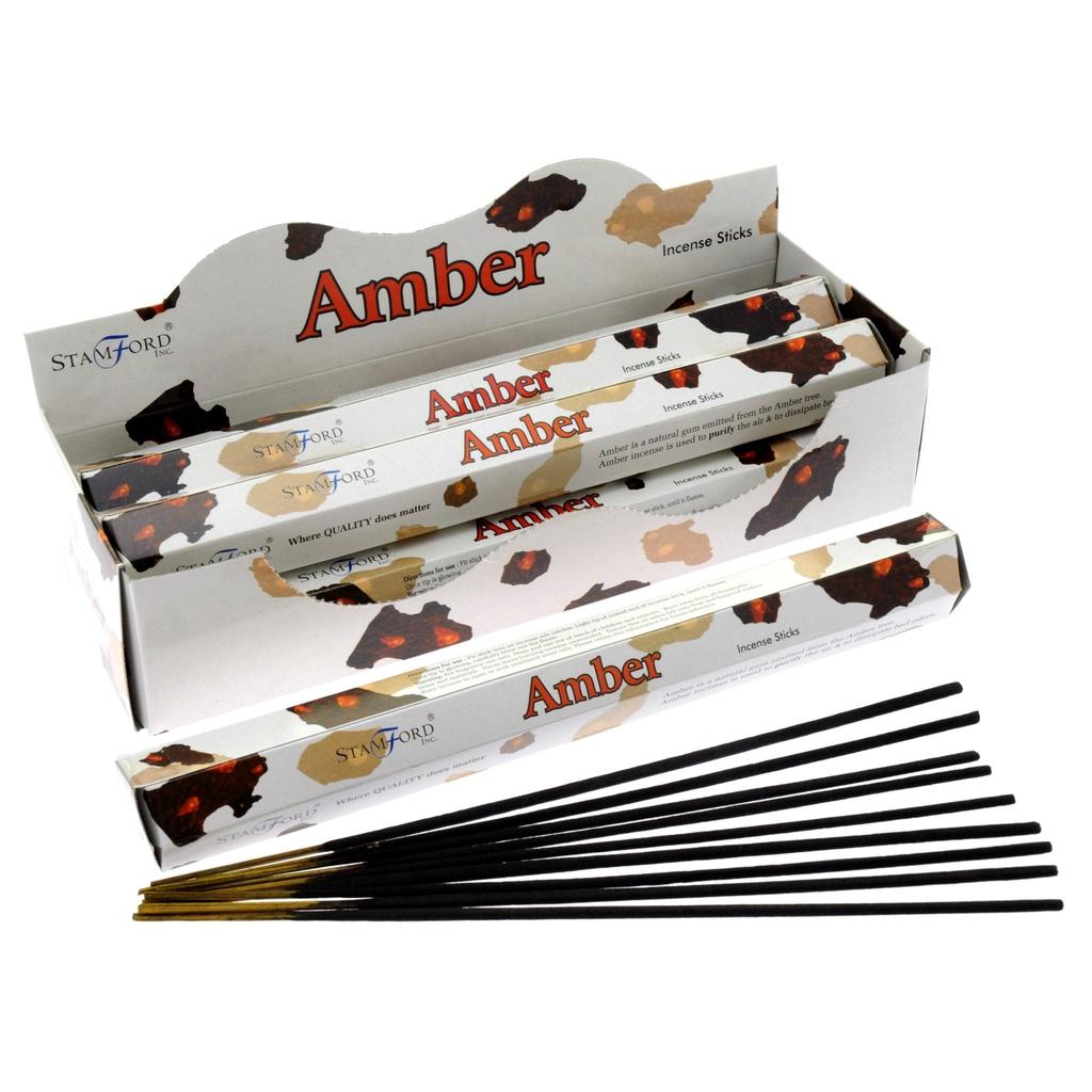 Amber Incense Sticks 20 Count