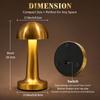 Rechargeable Touch Table Lamp Portable LED Night Light for Bedroom Bar Camping Home Decor Night Light
