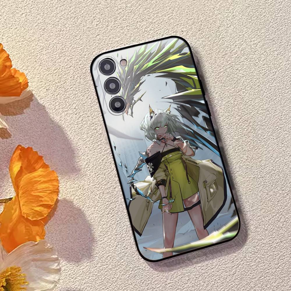 Game Arknights Phone Case For Samsung Galaxy A73,A72,A71,A70,A53,A52,A51,Others Soft Black Cover