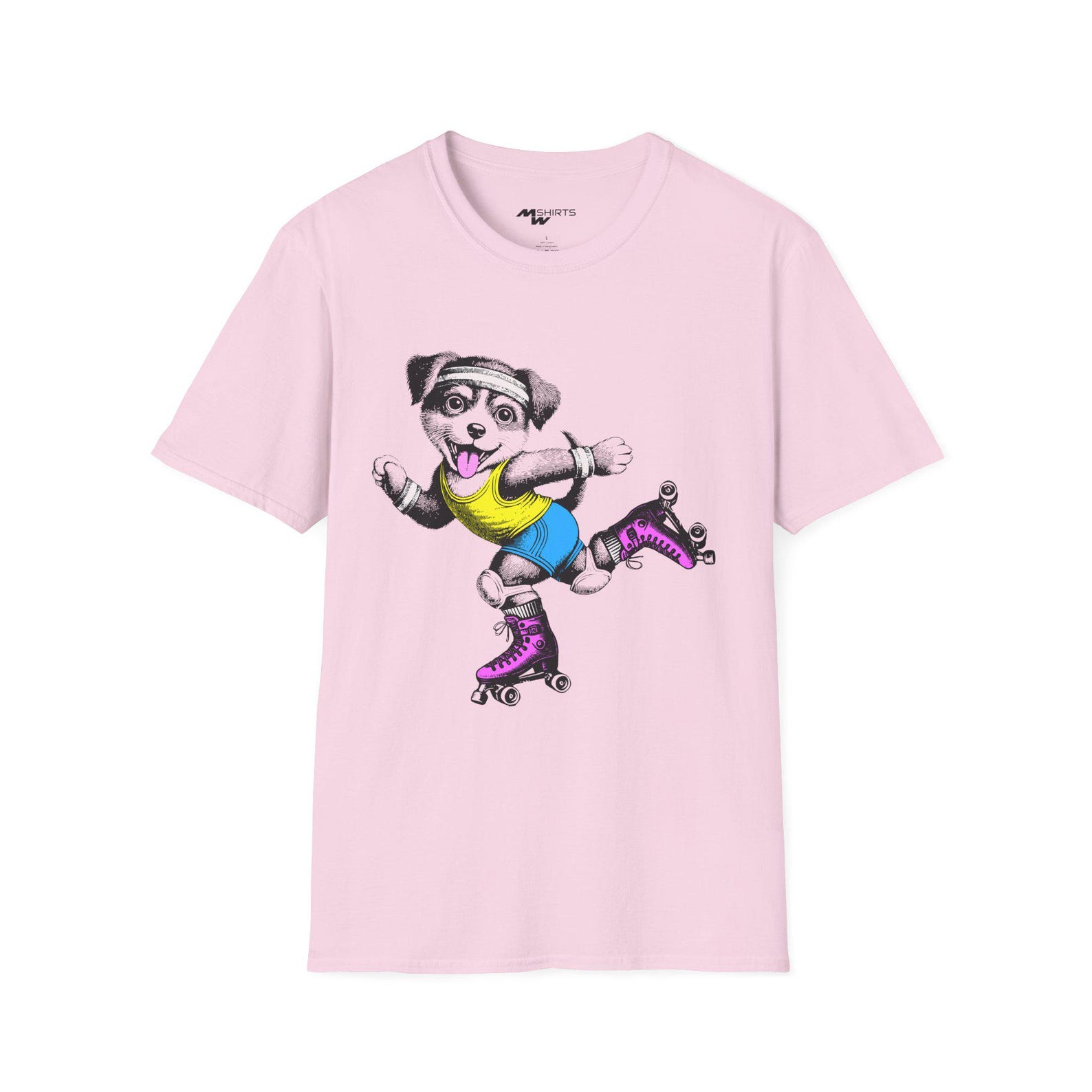 Dog Skate T-Shirt: Fun Graphic Tee, Pet Lover Gift XL