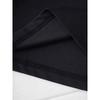 Women's Black Bow Print T-Shirt - Soft & Breathable , Oversized Round Neck Short Sleeve Top with Large White Bow Design