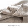 Autumn Winter Women's Cashmere Knitwear V-Neck Vest - Coin Stitch Solid Color Loose Slimming Tank Top Shoulder Cape.