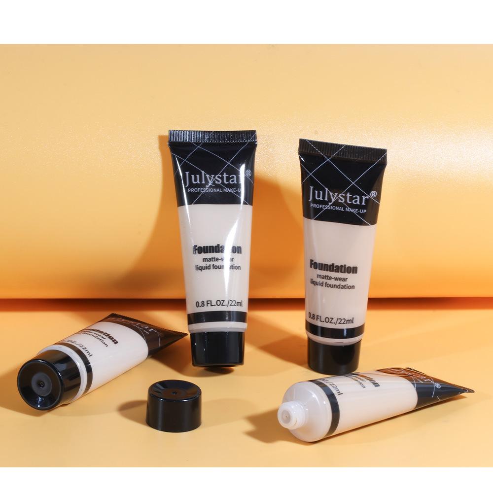 Beauty Facial Moisturizing Matte Foundation, Oil Control, Not Easy To Take Off Makeup Concealer Foundation