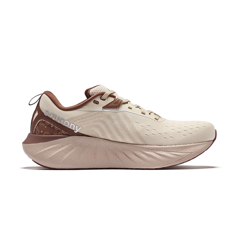 SAUCONY Triumph 22 Flagship Cushioning Running Training Shoes Unisex Running Shoes Khaki-Brown S20964-500