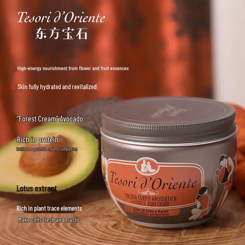 Tesori d'Oriente Water Lily Moisturizing Fragrance Body Cream