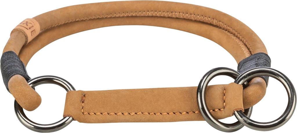 BE NORDIC Leather Education Collar S:35cm/5mm Brown