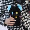 Fairy Cat Black and White Cat Plush Toy Black and White Cat  Plush Pillow   Children's Toys