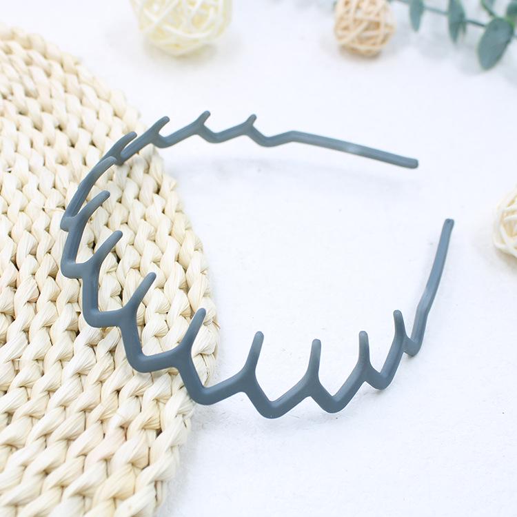 Women's Geometric Frosted Headband - Wide, Simple, Candy-Colored Hair Accessory