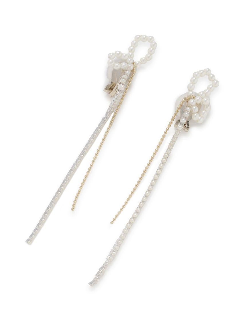 

Длинные серьги-ленты SWGA252643BF