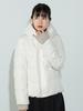 Beams Heart IVORY S Down Blouson with Volume Neck Women's