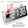 Multi-Functional LED Projection Alarm Clock with Temperature Display
