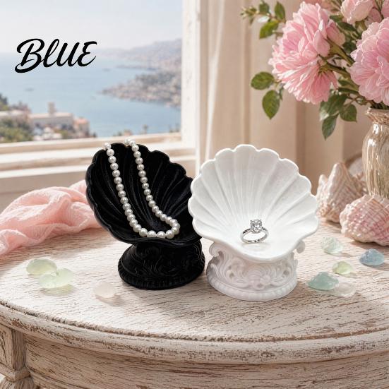 Decorative Jewelry Tray 3D Printed Shell Tray Vintage Earrings Necklaces Rings Bracelets Storage
