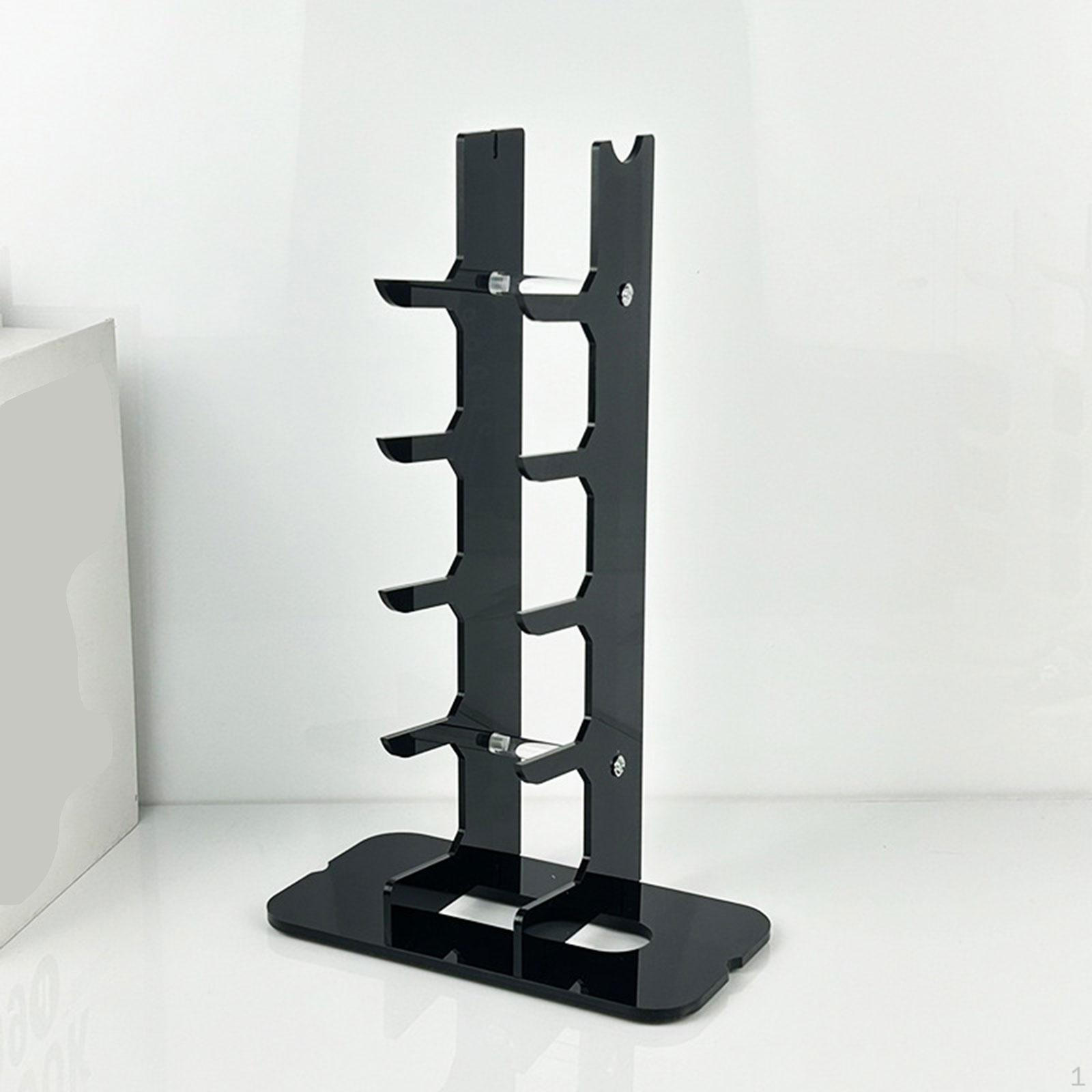 

Акриловый органайзер для ножей для демонстрации коллекции мини-ножей и кинжалов чёрный