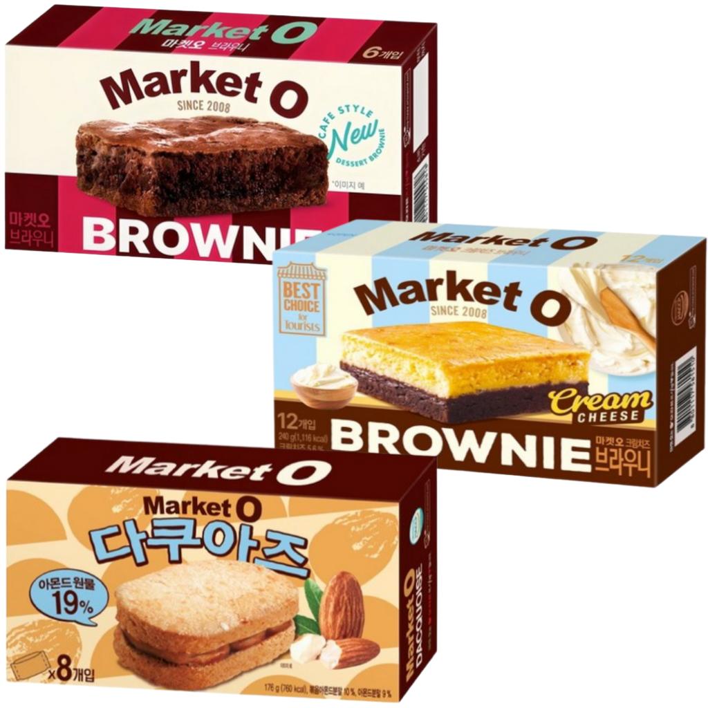 [Market O] Brownie 3Types