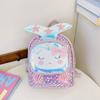 Girls Backpack Children With Shiny Shell Mermaid Tail For Kindergarten Use