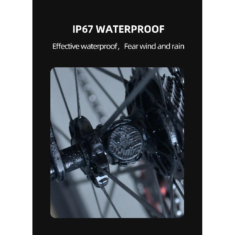 ThinkRider C5 Geschwindigkeits- und Trittfrequenzsensor Fahrradcomputer Tacho ANT+ BLE Rennrad MTB Kompatibel Für GARMIN Bryton