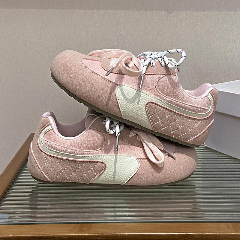 Women's Training Shoes  New Style Casual Shoes Fashionable and Versatile Soft-soled Running Shoes Platform Flats