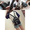 Stylish Women's Urban Chic Nylon Backpack Black Waterproof Lightweight Design