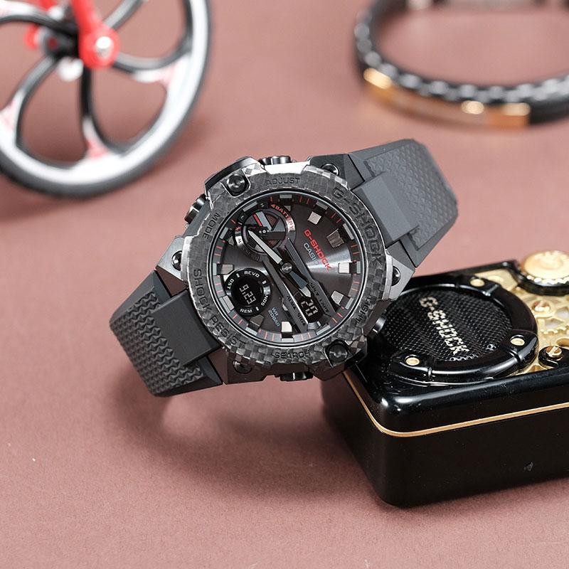 CASIO Men G-STEEL Series Black Watch GST-B400X-1A4PFT