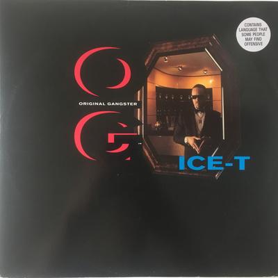 12inch Record ICET  O.G. Original Gangster W0035T Sire 1991 UK Rap  HipHopRB Used