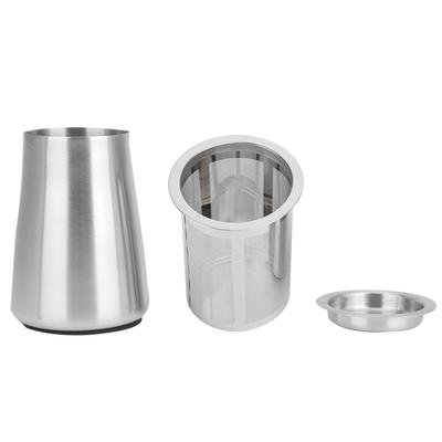 304 Stainless Steel Fine Mesh Coffee Powder Filter Sifter Sieve Container Coffee Accessories