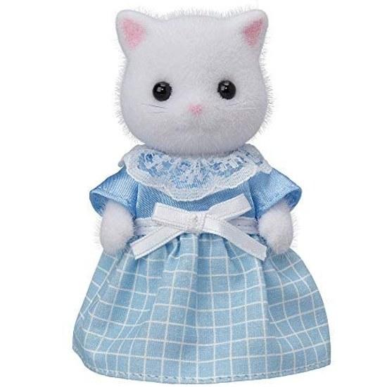 Sylvanian Families Doll Persian Cat Mother N-104 Girl (White) N-105 Set Purchase