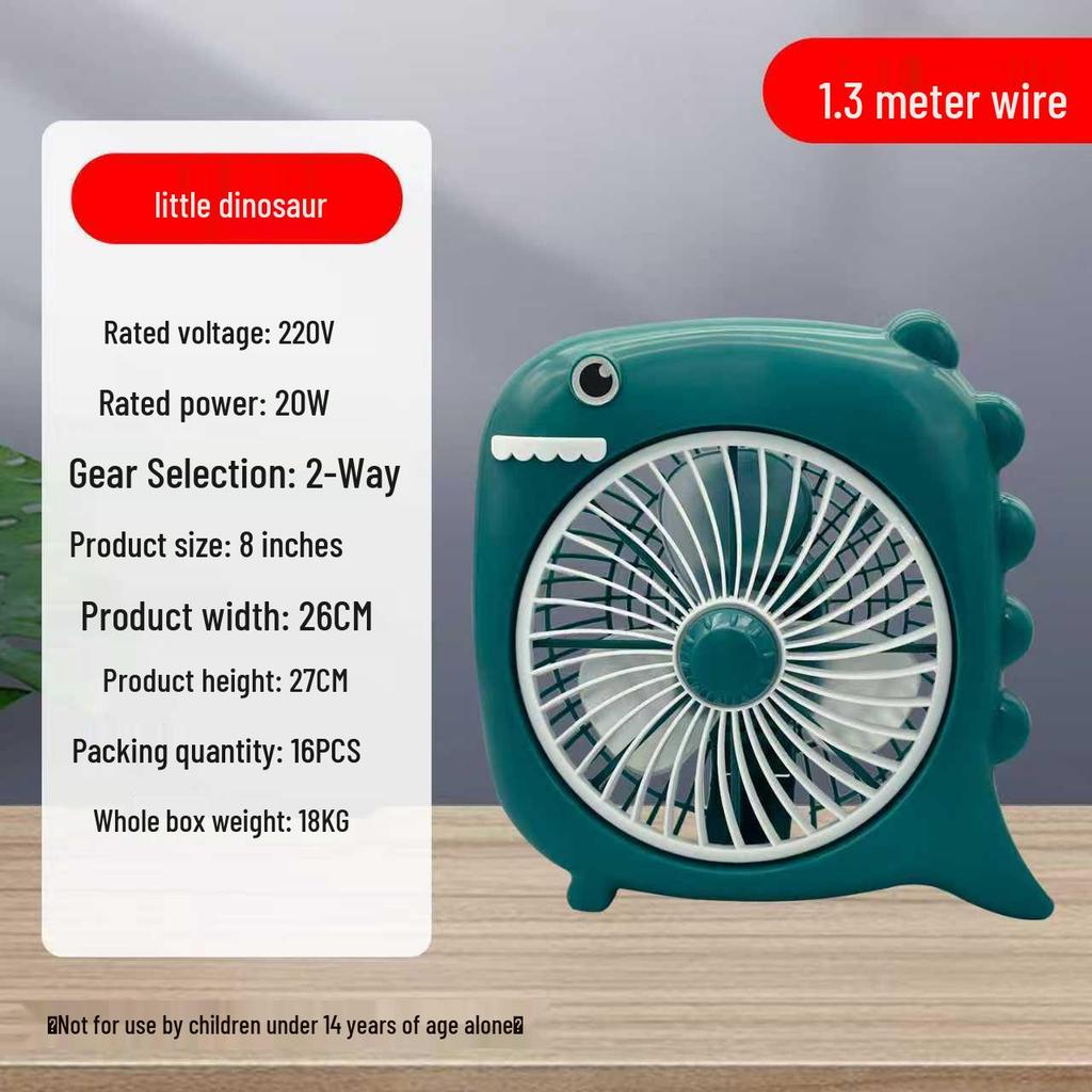 Portable Oscillating Clip Fan for Dormitory or Office