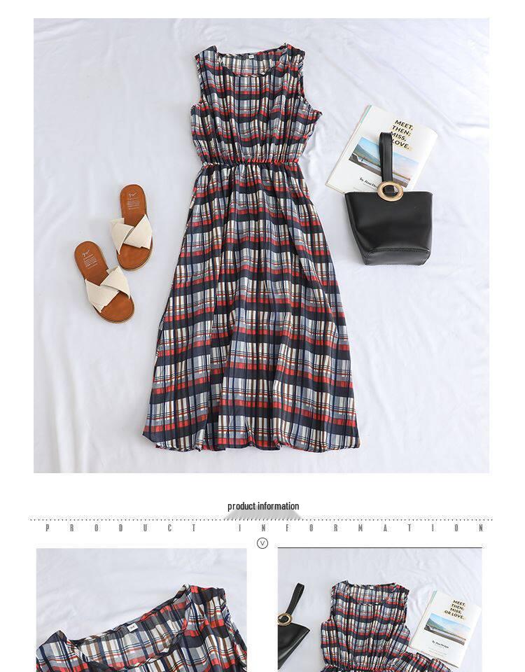 Elegant Mid-Length Short-Sleeved Dress for Middle-Aged and Elderly Women - Fashionable and Age-Reducing