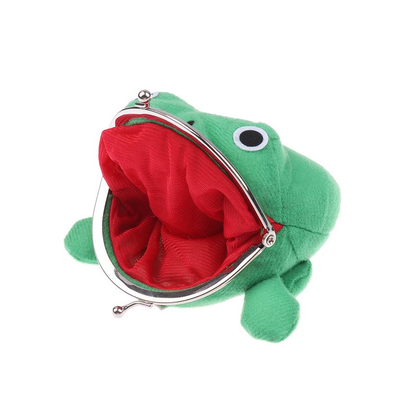 Large Size Japanese Anime Frog Cute Wallet Cosplay Ninja Coin Purse Small Bag Holder